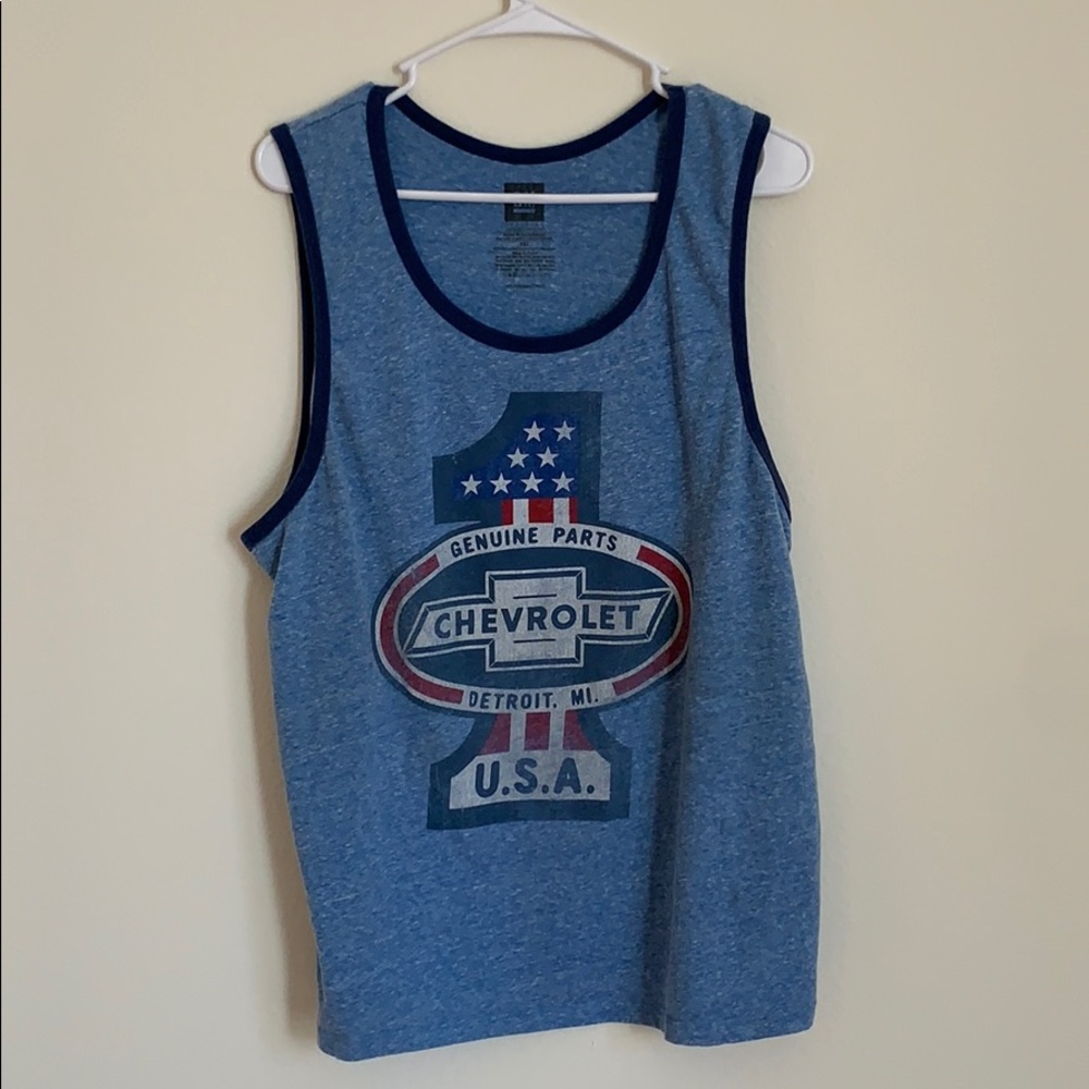 General Motors men’s tank top.
